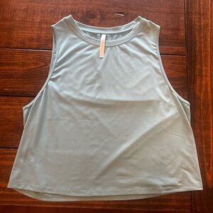 Fabletics Maui Blue Dry Flex Muscle Tank